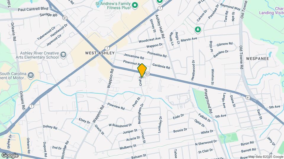 1138 Crull Dr Map and Location Details