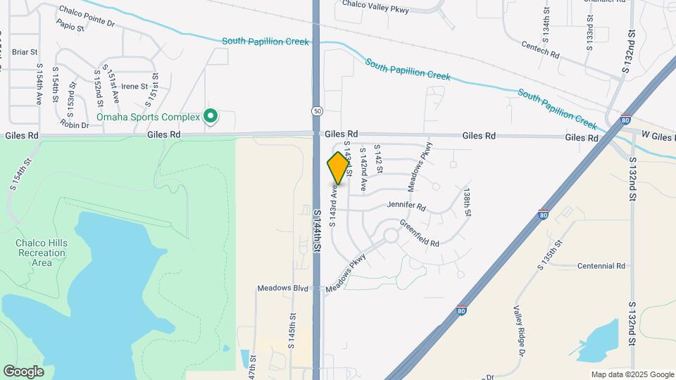 8617 S 143rd Ave Map and Location Details