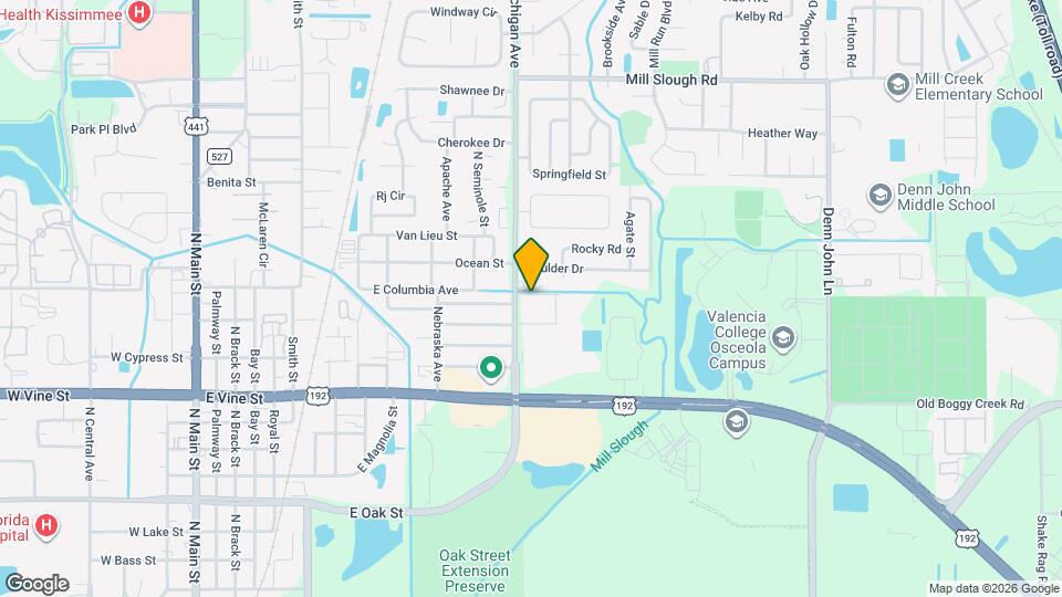 1807 Michigan Ave Map and Location Details