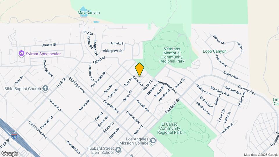 13227 Raven St Mapa y Detalles de la Ubicación