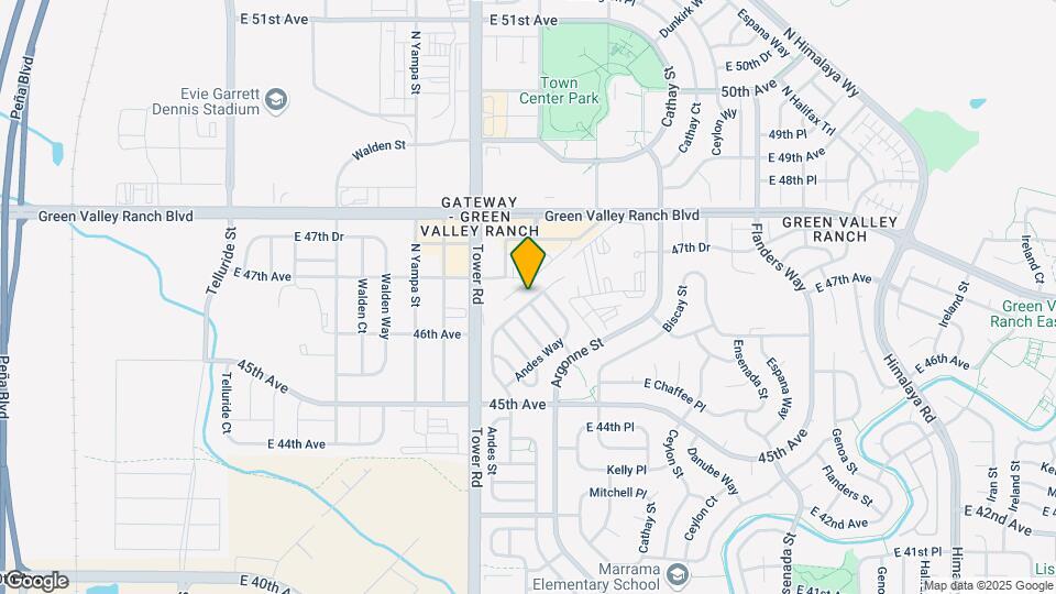 4655 N Andes St Map and Location Details