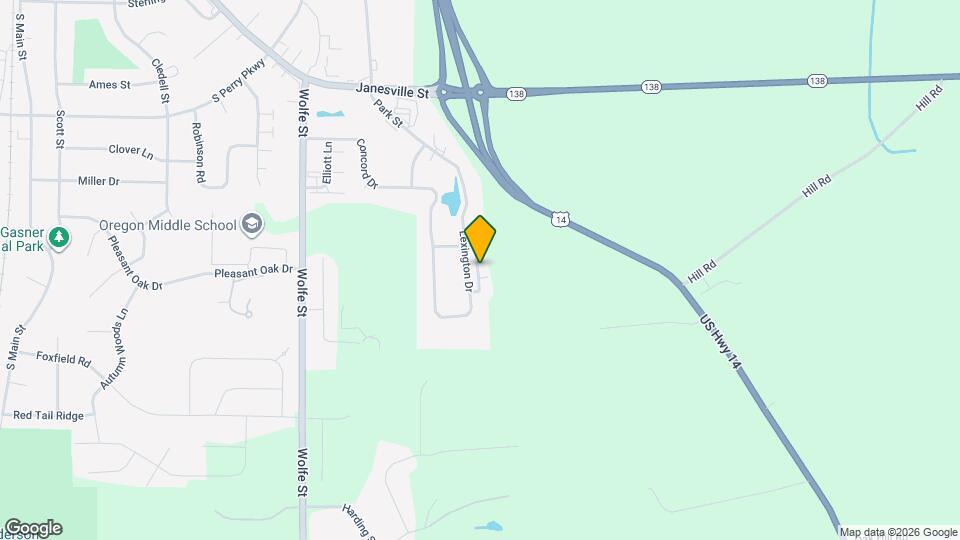 562 Lexington Dr Mapa y Detalles de la Ubicación