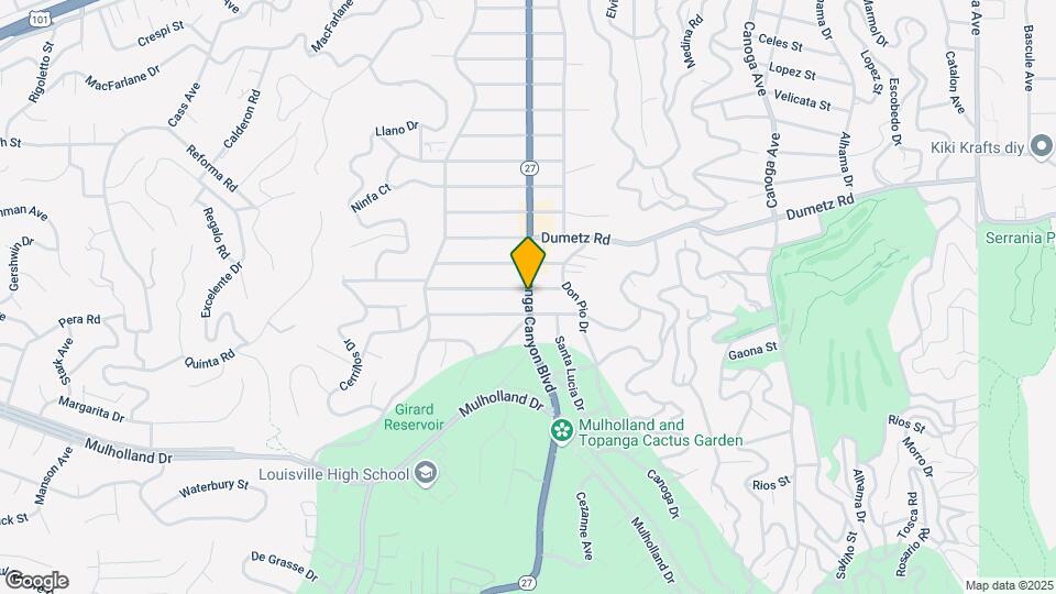 4821 Topanga Canyon Blvd Map and Location Details