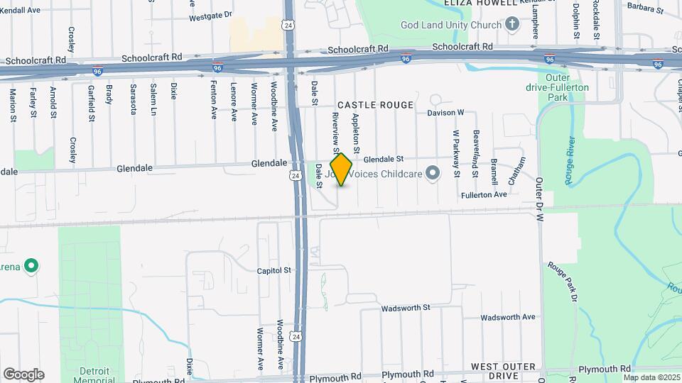 12646 Riverview St Map and Location Details