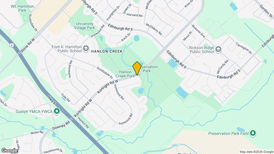 492 Kortright Rd W Map and Location Details