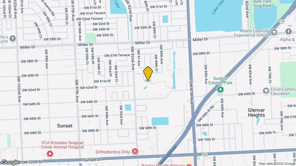 9040 SW 62nd Terrace Map and Location Details