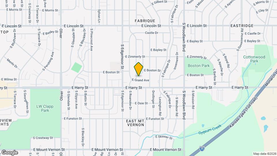 5722 E Grand St Map and Location Details