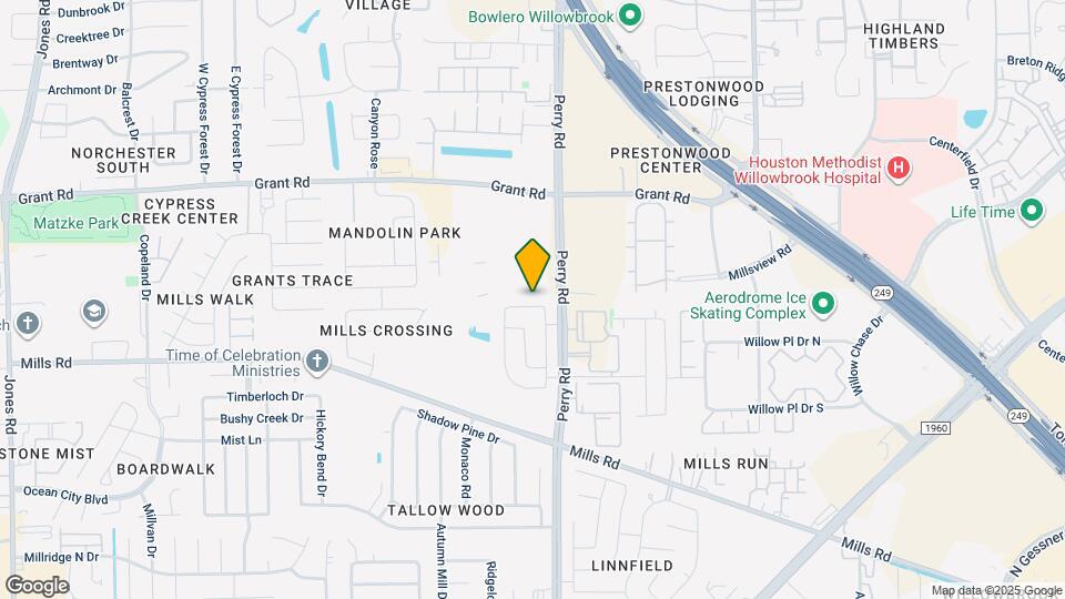 9818 Mls Fld Dr Map and Location Details