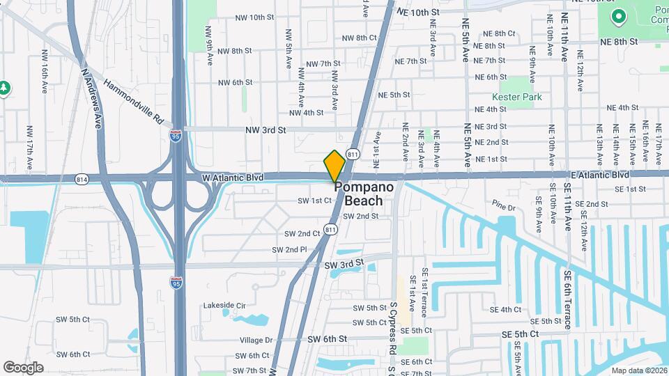 206 SW 1st St Map and Location Details