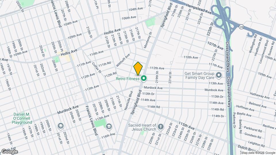214-36 112th Rd Map and Location Details