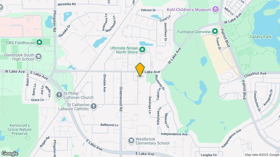 1725 Pickwick Ln Map and Location Details