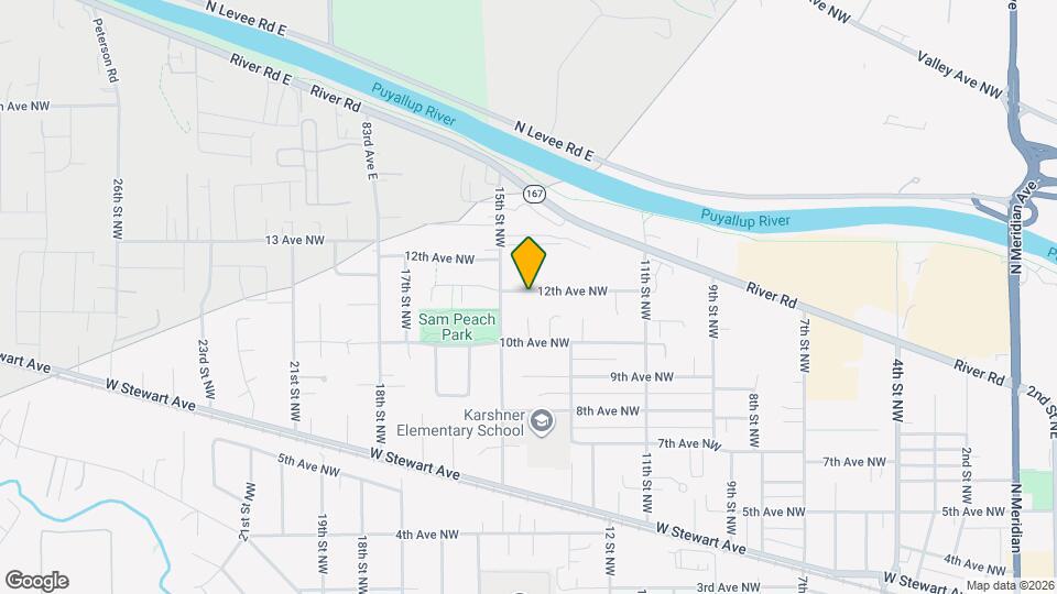 1320-1320 12th Ave NW Mapa y Detalles de la Ubicación