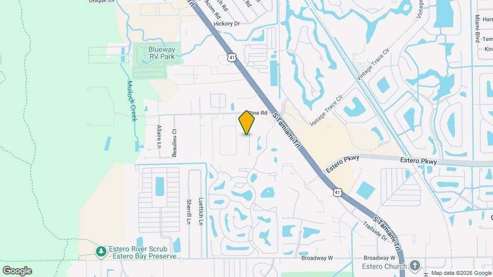 19946 Estero Verde Dr Map and Location Details