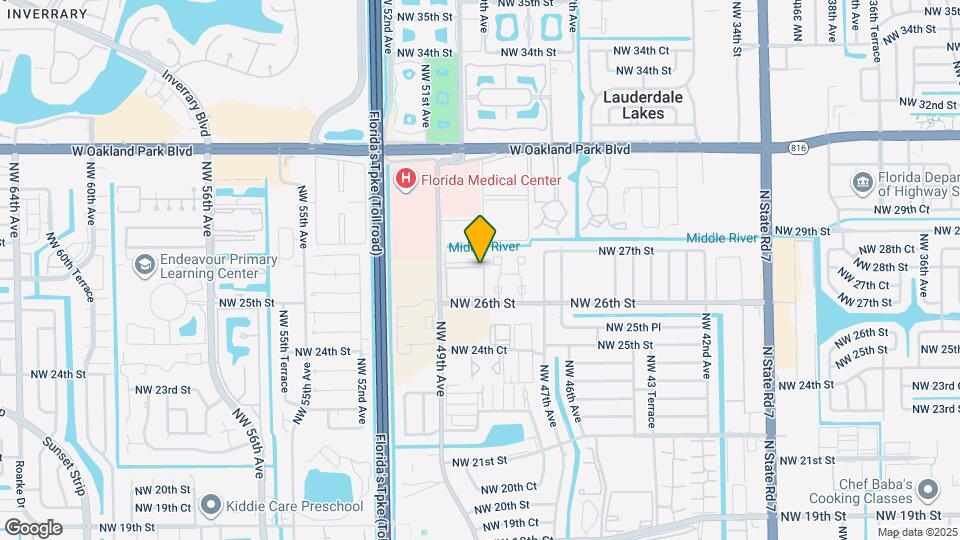 2649 NW 48th Terrace Map and Location Details