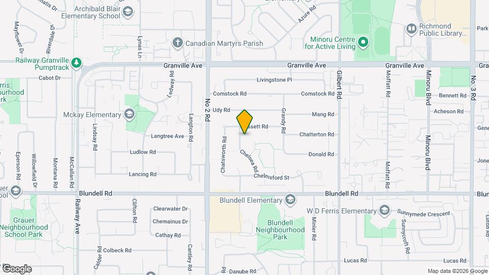 7460 Chelsea Rd Map and Location Details