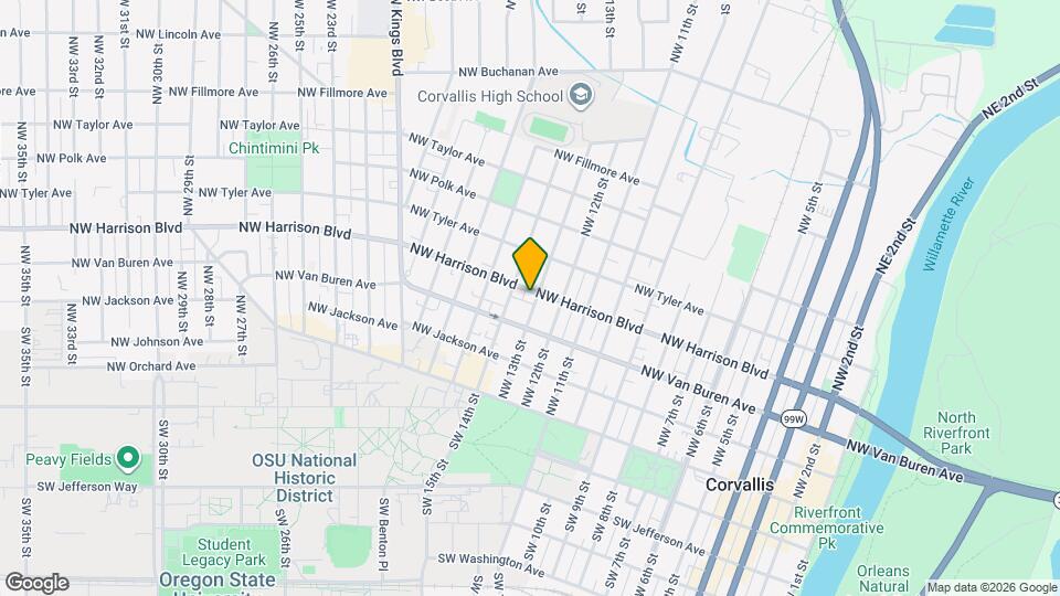 1300 NW Harrison Blvd Map and Location Details