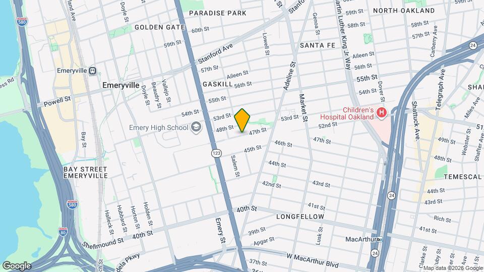 1049 47th St, Unit 1049 47th Street Map and Location Details