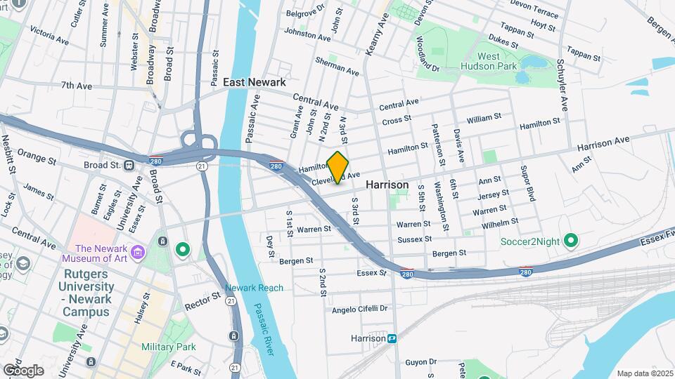 220 Harrison Ave Map and Location Details