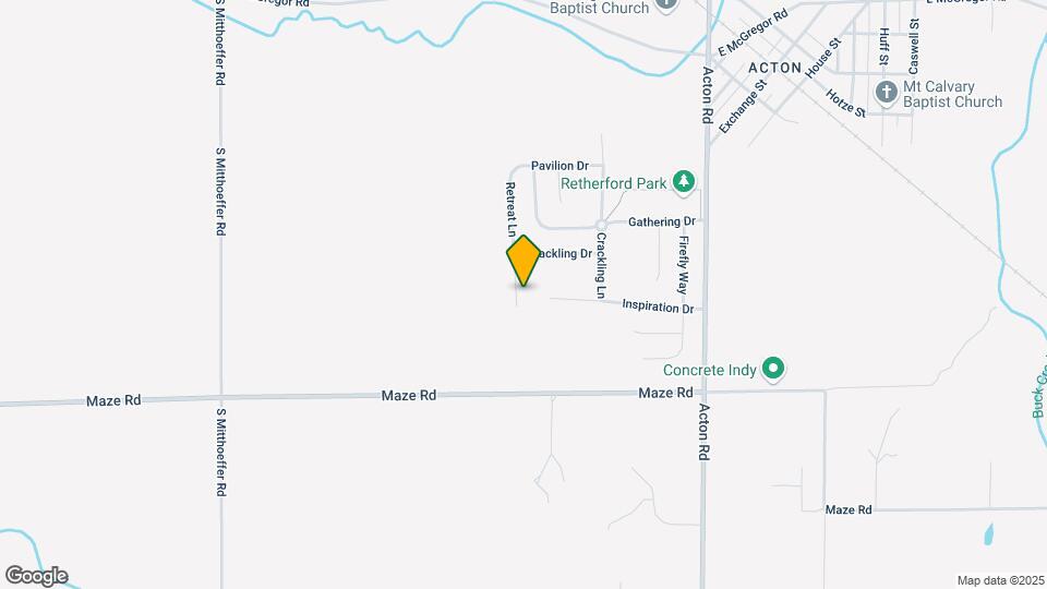 8249 Retreat Ln Map and Location Details