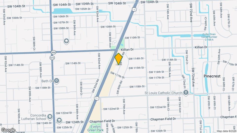 11434 SW 81st Rd Map and Location Details