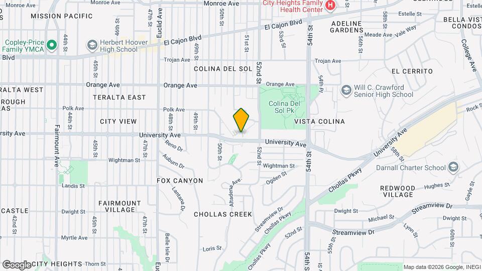 4013 Oakcrest Dr Map and Location Details