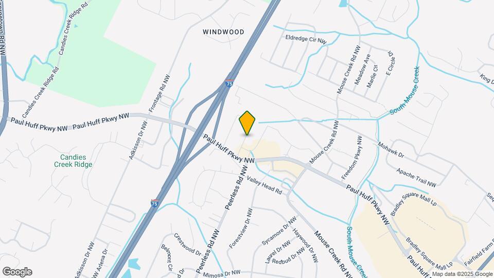 4463 Ellis Cir NW, Unit # 1 Map and Location Details