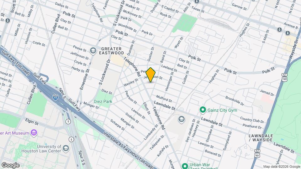 5022 Lindsay St Map and Location Details