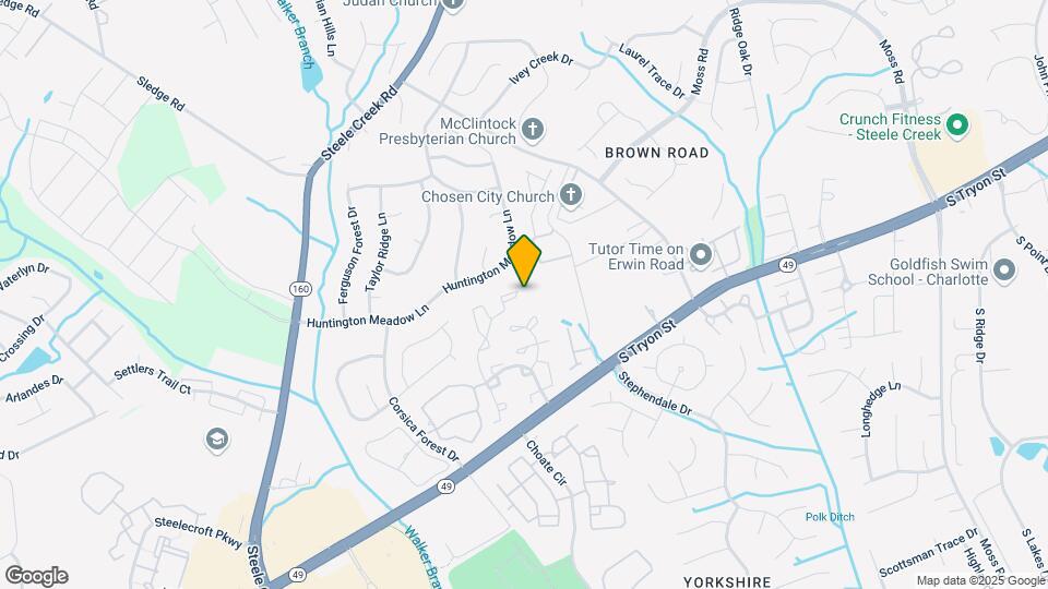 14255 Tranters Creek Ln Map and Location Details