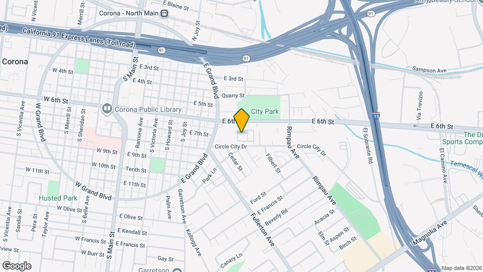 778 La Tierra St Map and Location Details