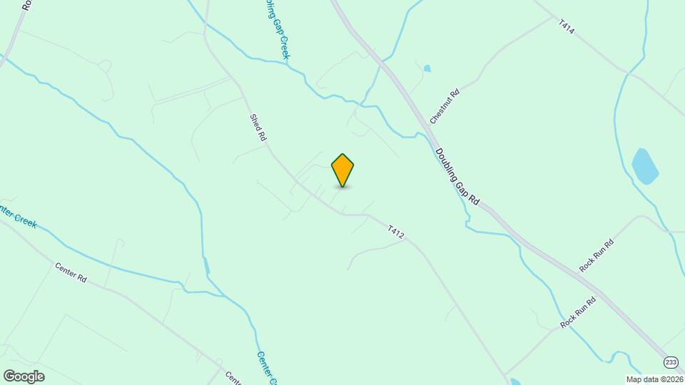 303 Shed Rd Map and Location Details