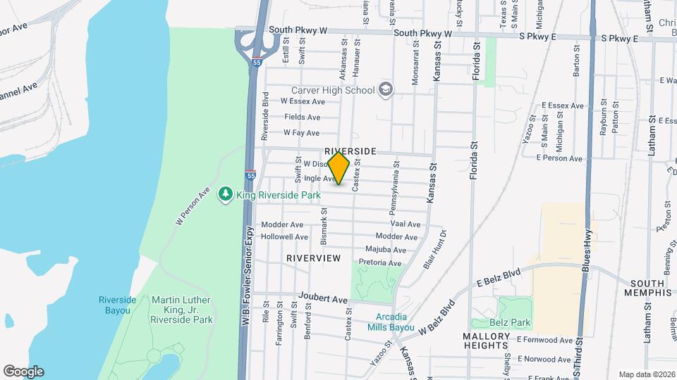 242 Kirk Ave Map and Location Details