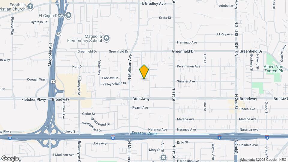 1151 Evelyn Dr Map and Location Details