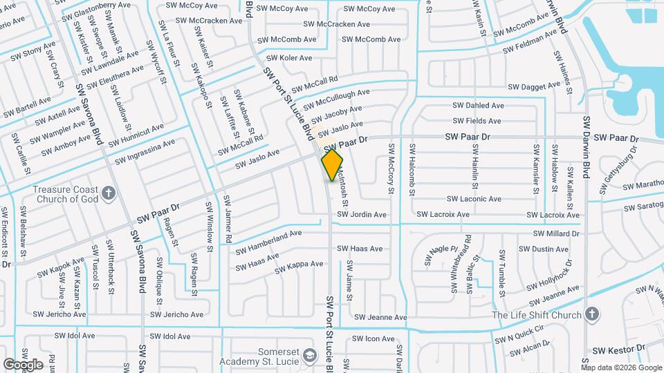 4049 SW Port St Lucie Blvd Map and Location Details