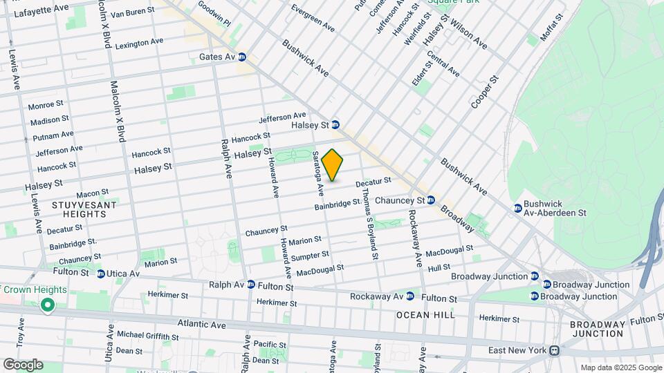 661 Decatur St, Unit 1 Map and Location Details