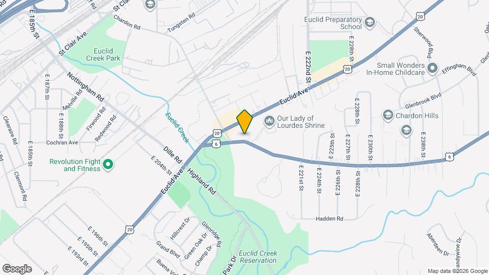 21253 Chardon Rd, Unit 203 Mapa y Detalles de la Ubicación