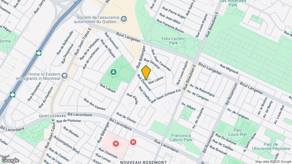 6913-6919 Dumesnil Rue Map and Location Details