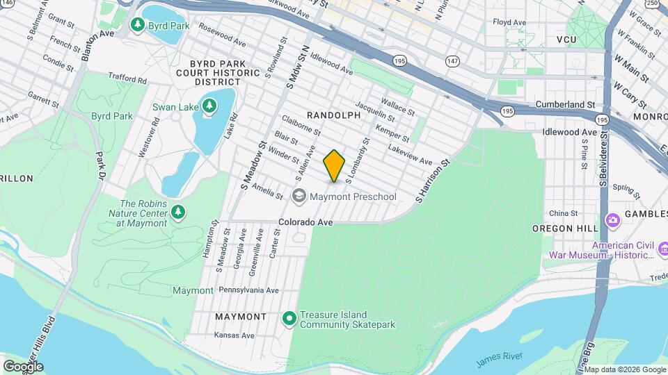 1107 Sumpter St Map and Location Details