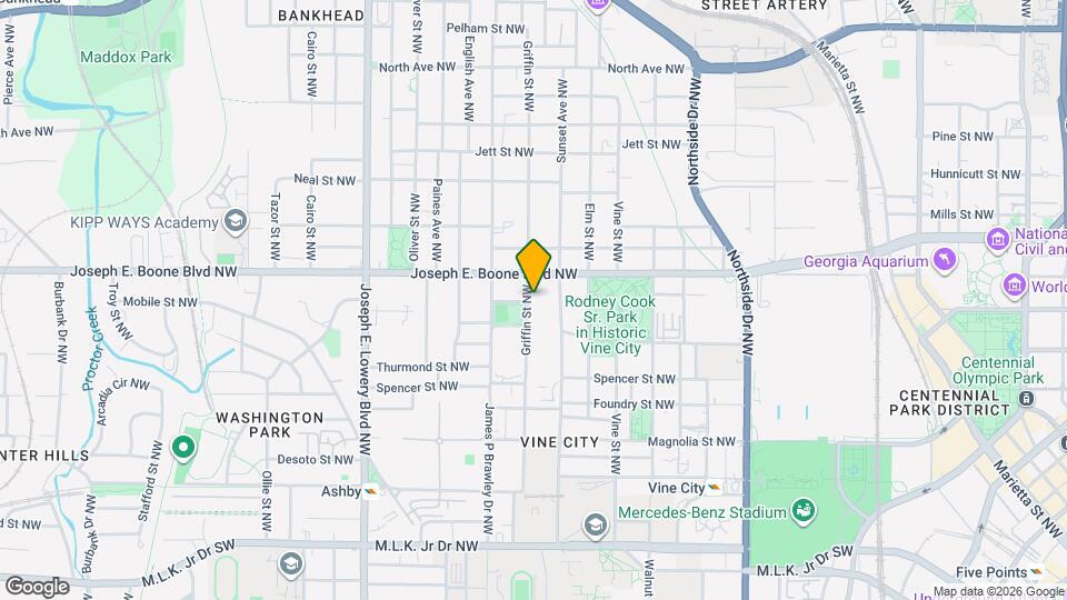 293 Griffin St NW Map and Location Details
