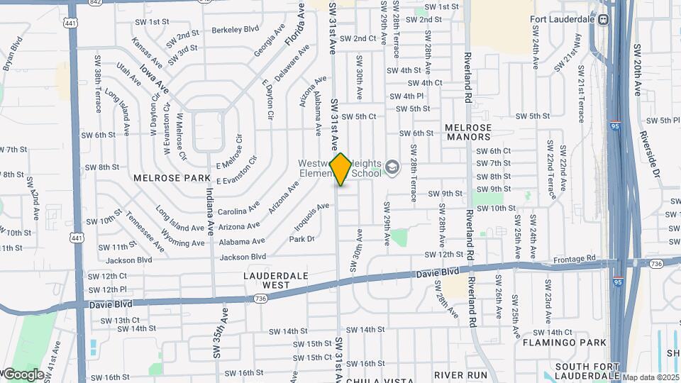 850 SW 31st Ave Map and Location Details
