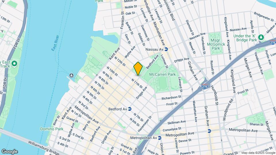 94 Bedford Ave Map and Location Details