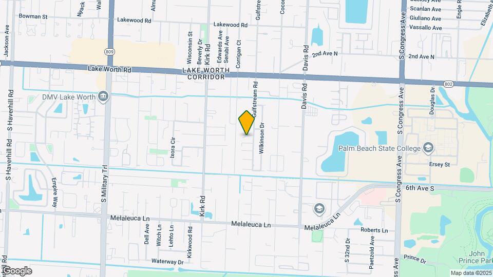 4309 Gulfstream Rd Map and Location Details