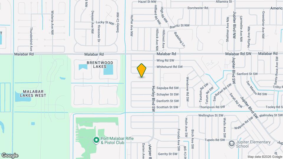 1351 Danbury St SW Map and Location Details