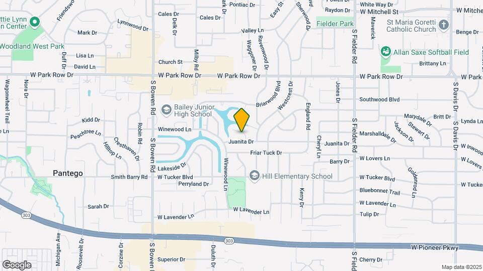 2112 Meadowlake Ct Map and Location Details