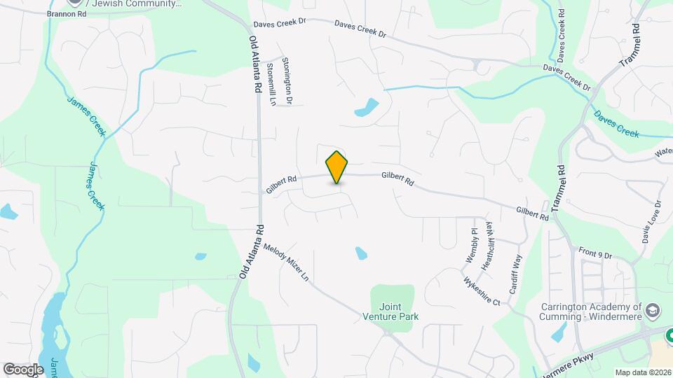 2115 Avonleigh Dr Map and Location Details