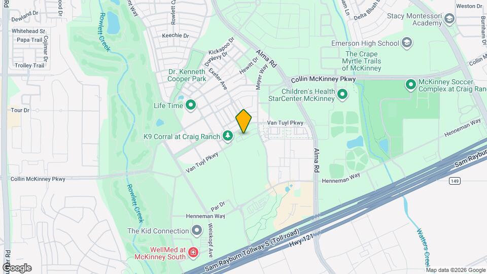 7328 Endeavor Ln Map and Location Details