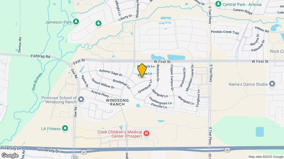 4240 Peppervine Ln Map and Location Details