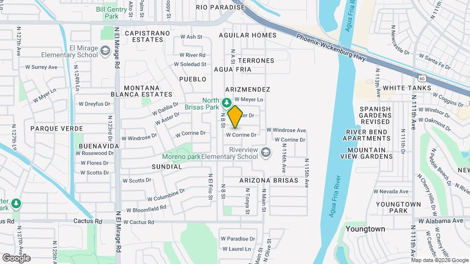 11818 W Corrine Dr Map and Location Details