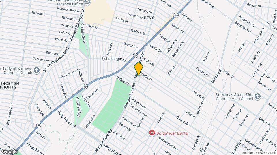 5434-5436 Morgan Ford Rd Map and Location Details