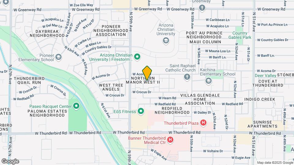 5804 W Gelding Dr Map and Location Details