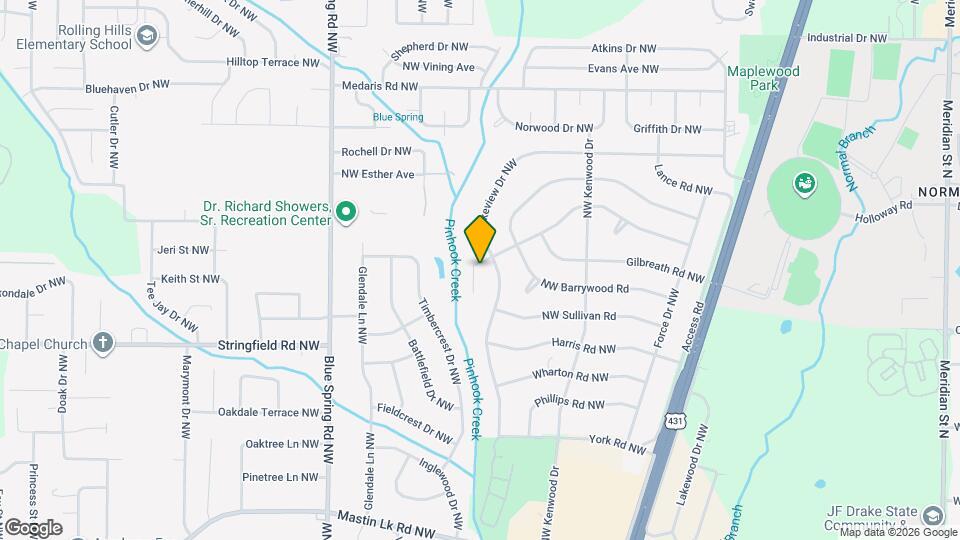2303 Lynn Rd NW Map and Location Details